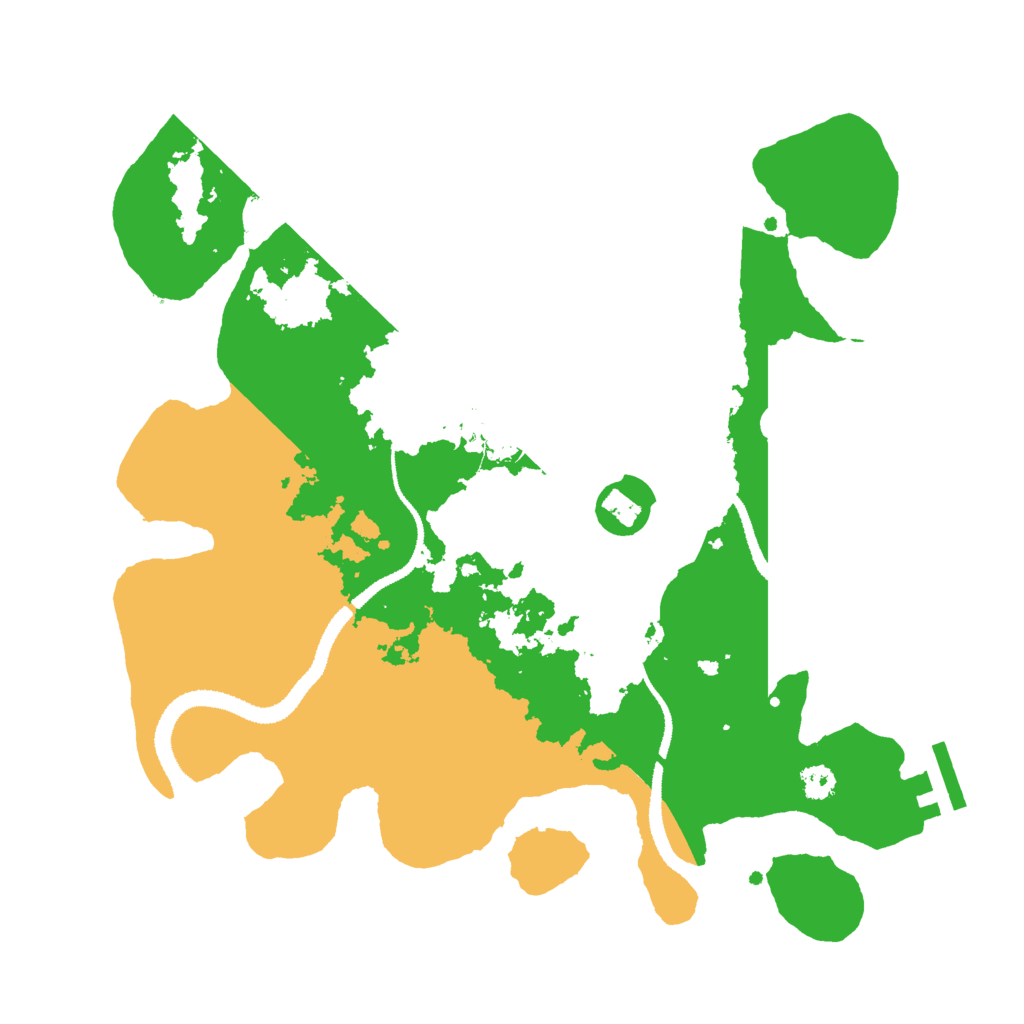 Biome Rust Map: Procedural Map, Size: 3000, Seed: 1846834320