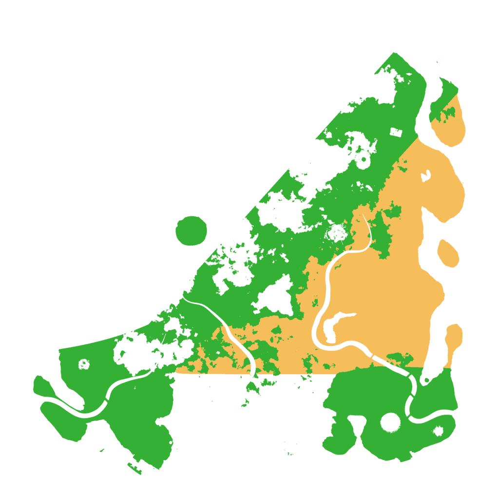 Biome Rust Map: Procedural Map, Size: 4500, Seed: 1728285675