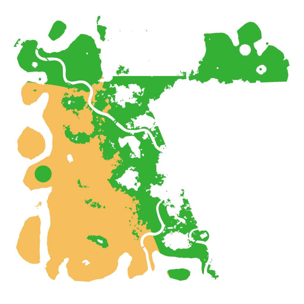 Biome Rust Map: Procedural Map, Size: 4750, Seed: 142980228
