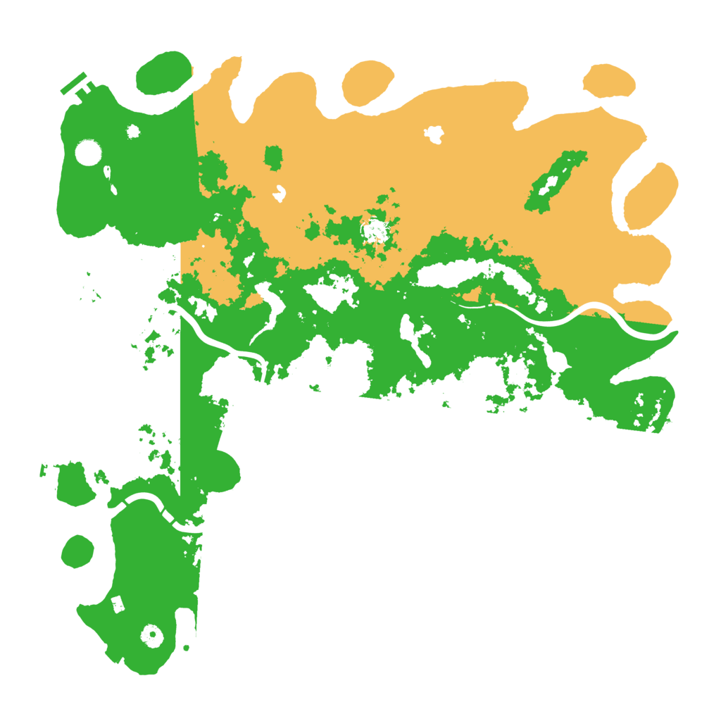 Biome Rust Map: Procedural Map, Size: 4800, Seed: 2142466453