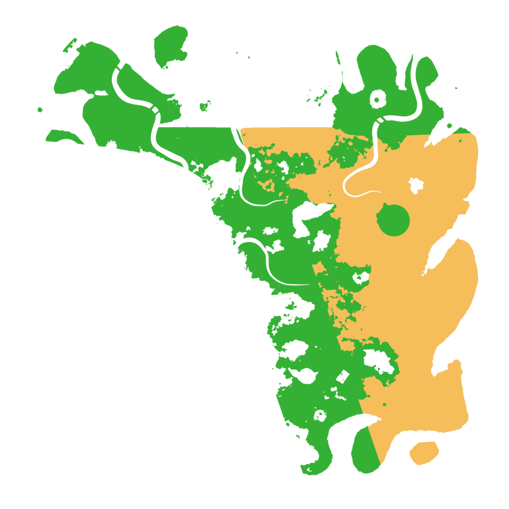 Biome Rust Map: Procedural Map, Size: 4250, Seed: 1112652486