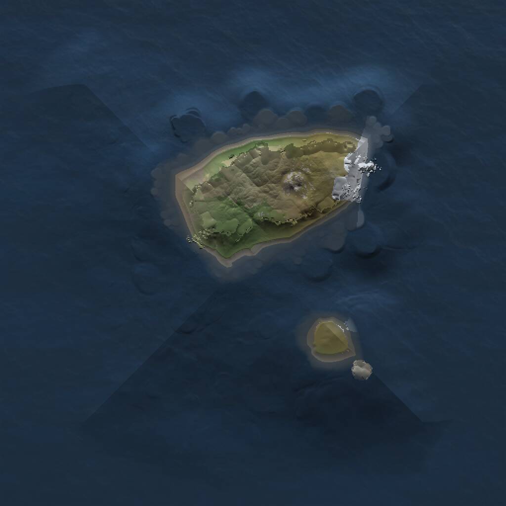 Rust Map: Procedural Map, Size: 1000, Seed: 879370249, 1 Monuments