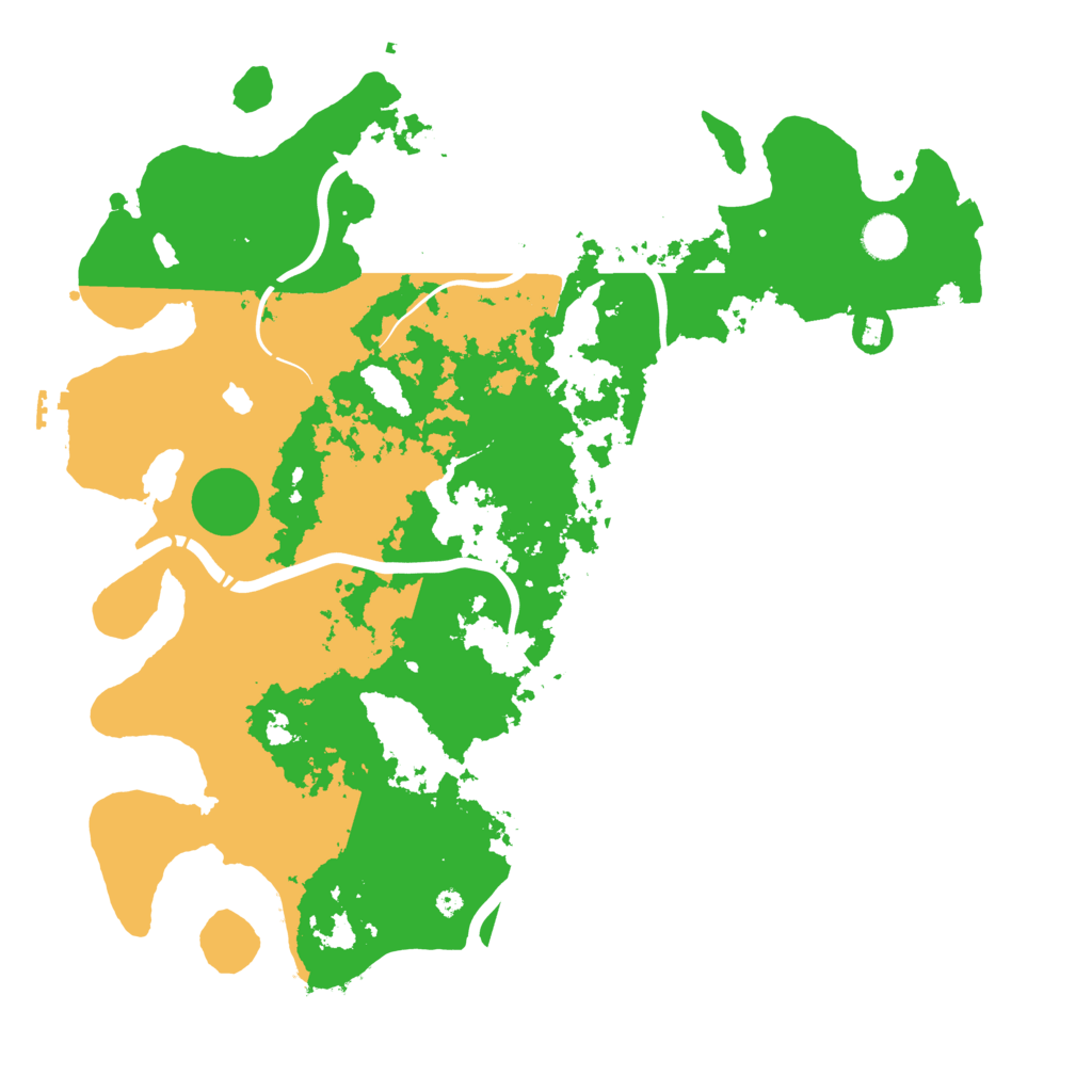 Biome Rust Map: Procedural Map, Size: 4250, Seed: 787878778