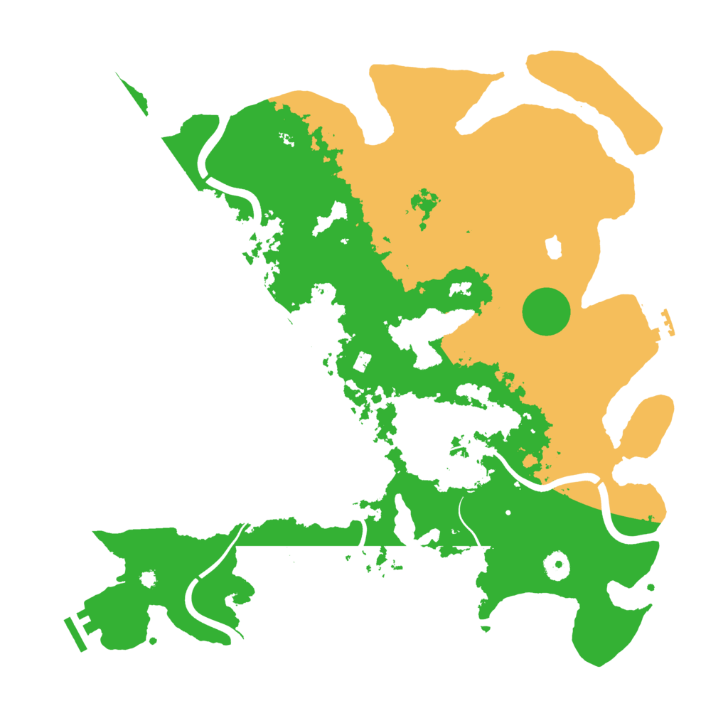 Biome Rust Map: Procedural Map, Size: 4000, Seed: 1321312