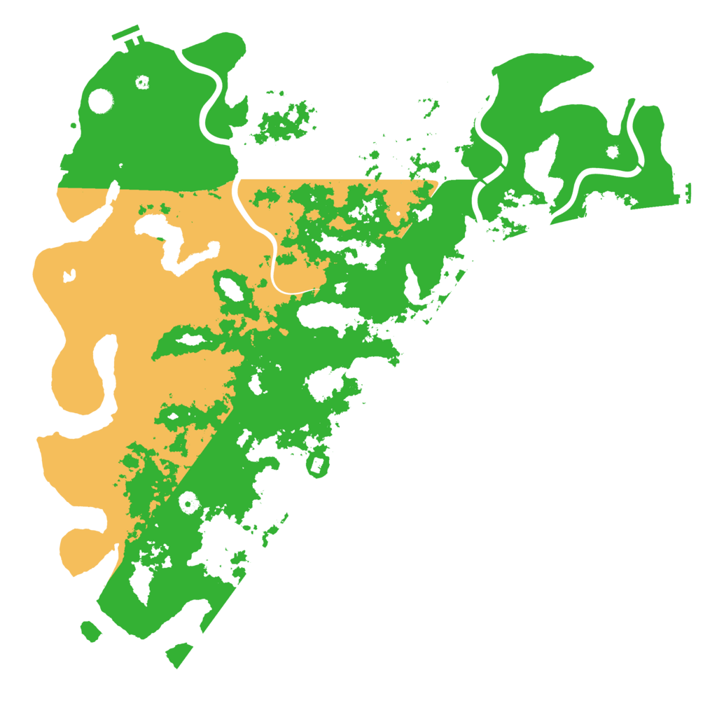 Biome Rust Map: Procedural Map, Size: 5100, Seed: 484731362