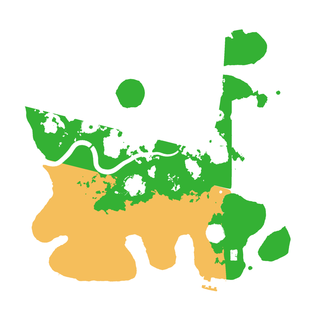 Biome Rust Map: Procedural Map, Size: 3000, Seed: 1512051169