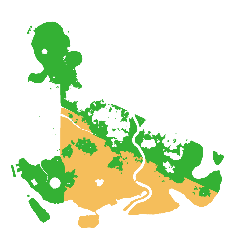 Biome Rust Map: Procedural Map, Size: 4000, Seed: 42275