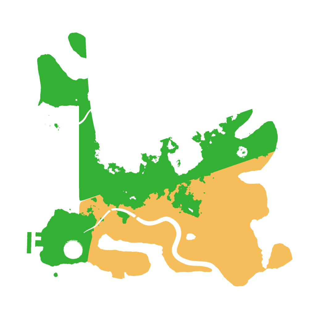 Biome Rust Map: Procedural Map, Size: 3000, Seed: 95237