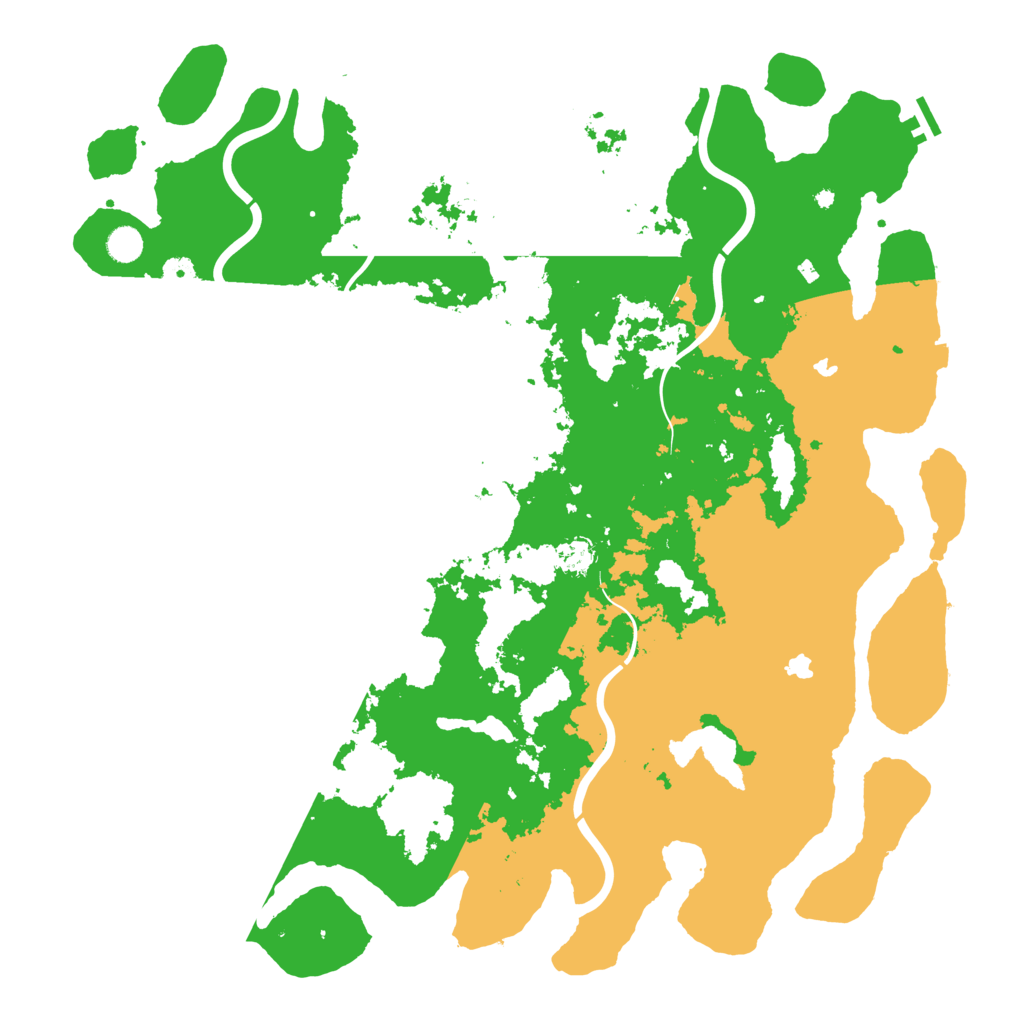 Biome Rust Map: Procedural Map, Size: 5000, Seed: 2006762376