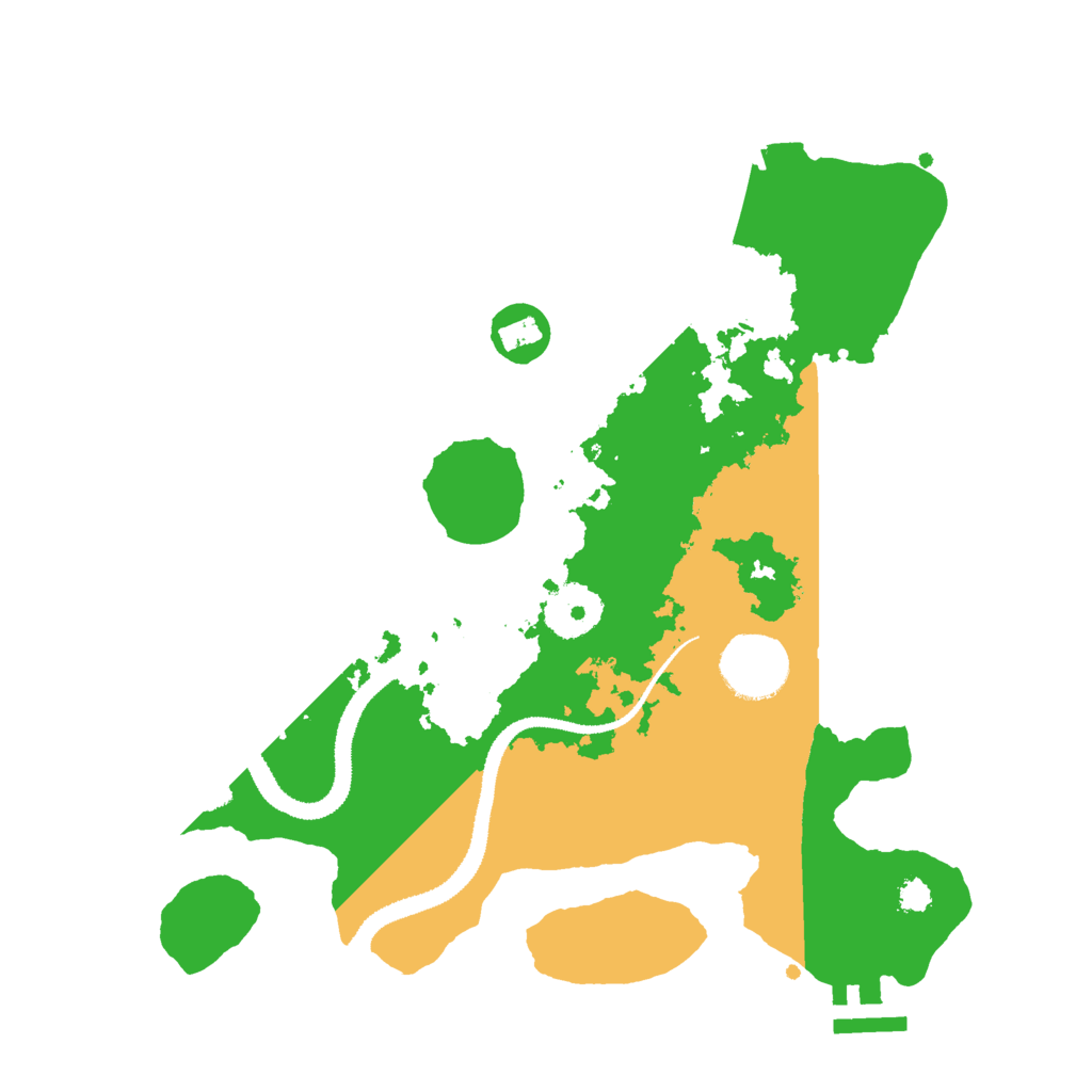 Biome Rust Map: Procedural Map, Size: 3000, Seed: 20260722