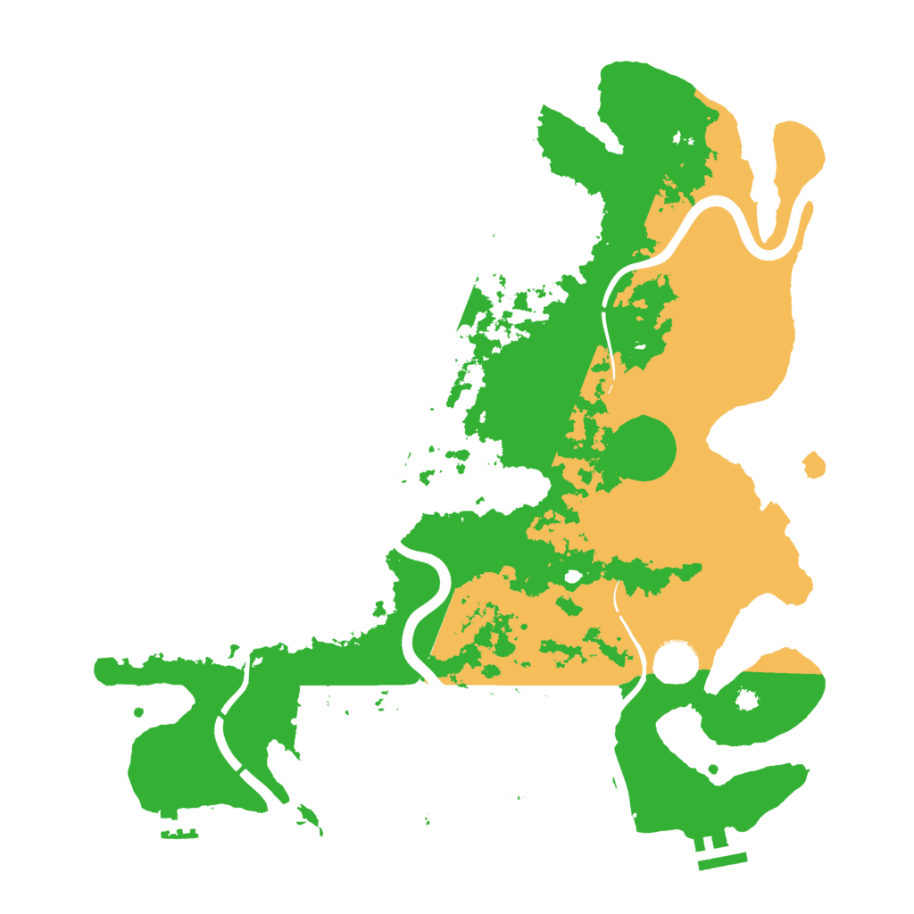 Biome Rust Map: Procedural Map, Size: 3750, Seed: 20250719