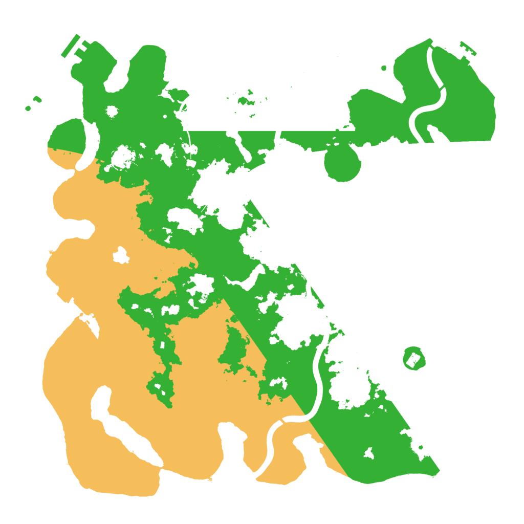 Biome Rust Map: Procedural Map, Size: 4000, Seed: 519787945