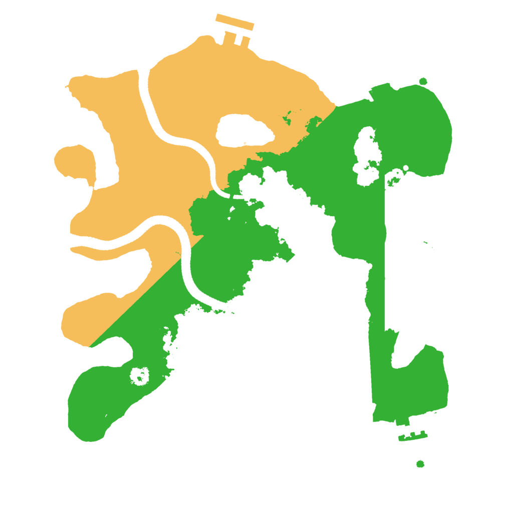 Biome Rust Map: Procedural Map, Size: 2700, Seed: 1784721709
