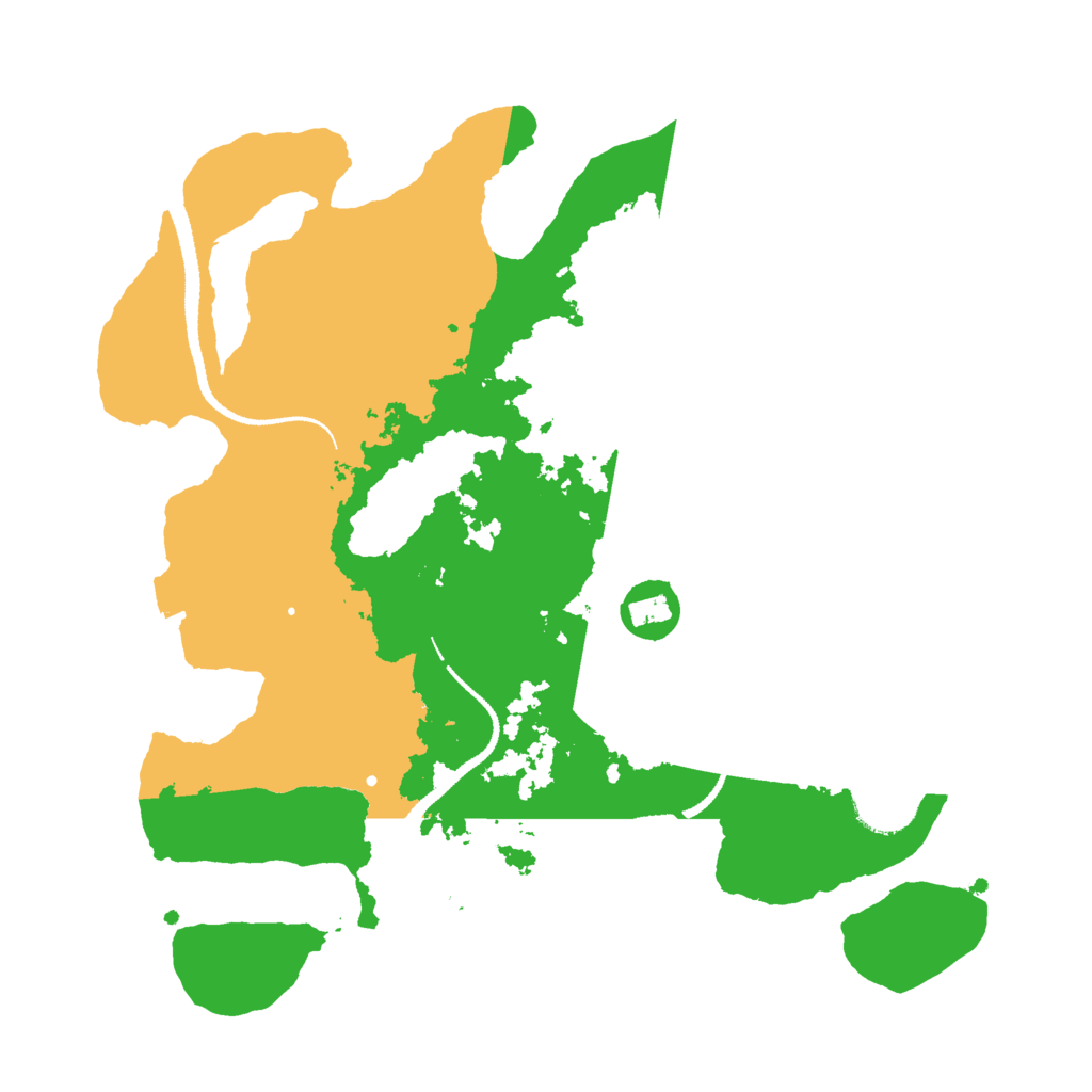 Biome Rust Map: Procedural Map, Size: 3000, Seed: 636687369