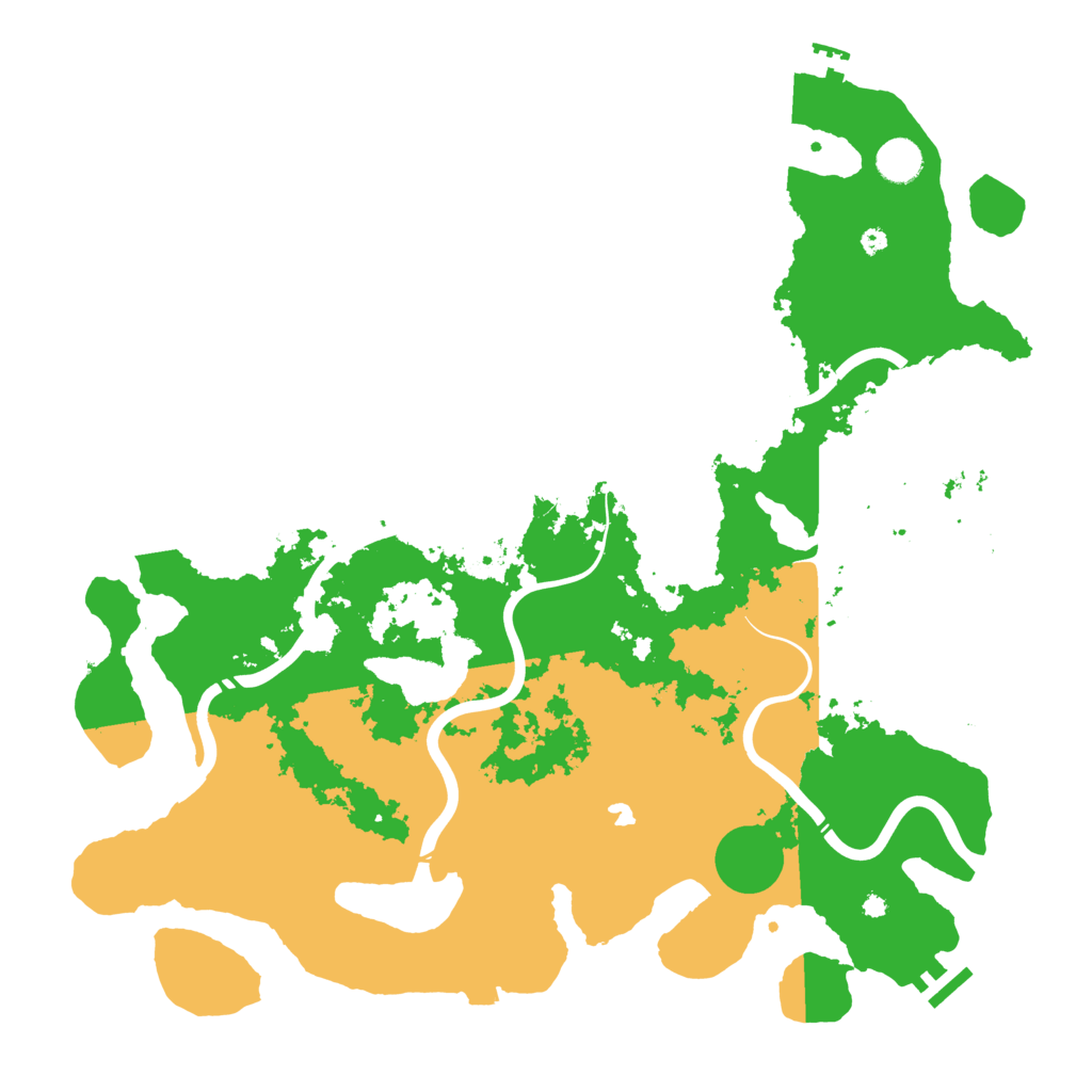 Biome Rust Map: Procedural Map, Size: 4250, Seed: 897658578