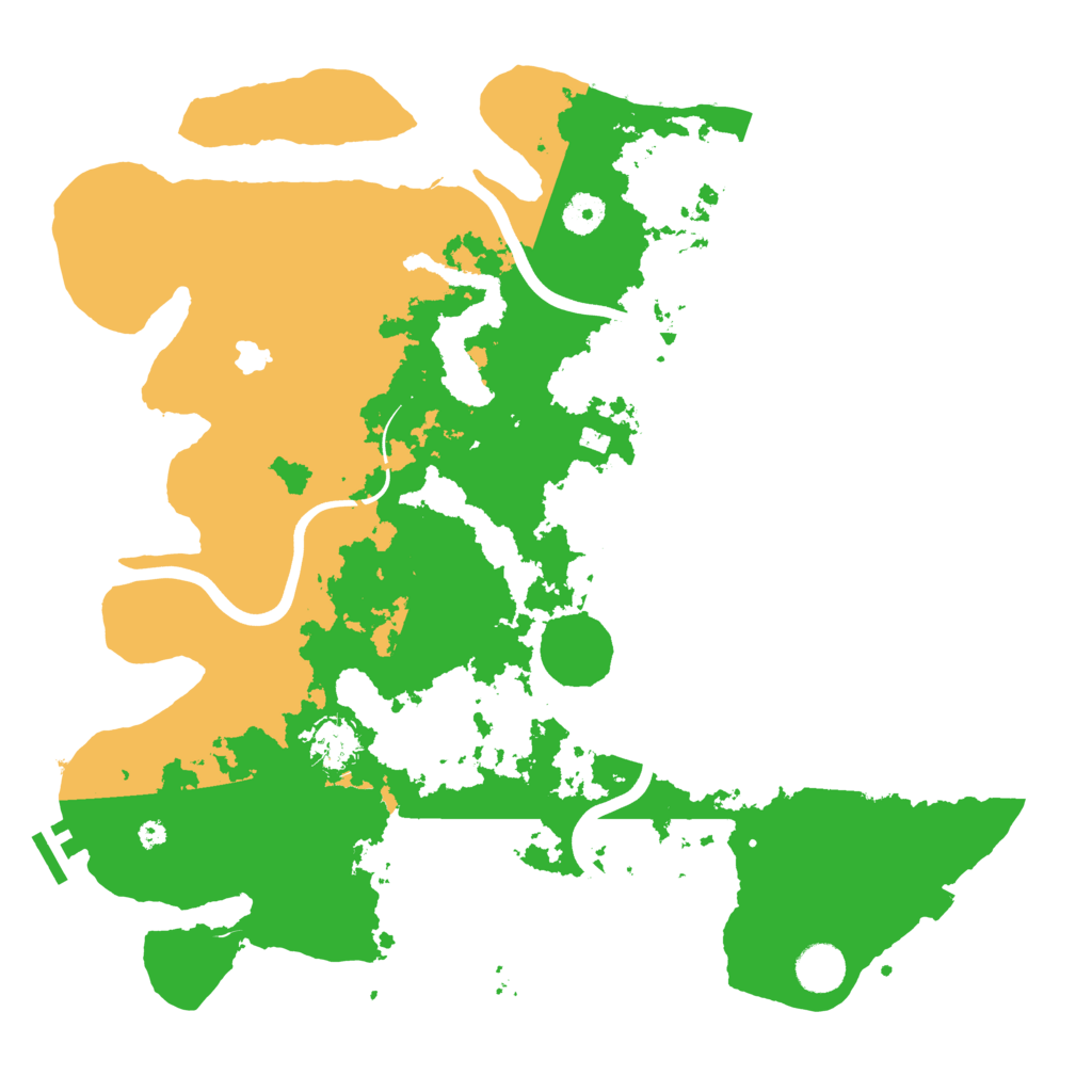 Biome Rust Map: Procedural Map, Size: 4000, Seed: 1434212