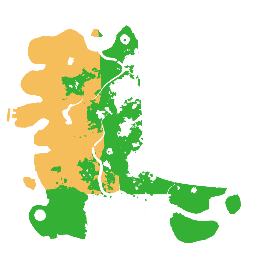 Biome Rust Map: Procedural Map, Size: 4000, Seed: 1105427499
