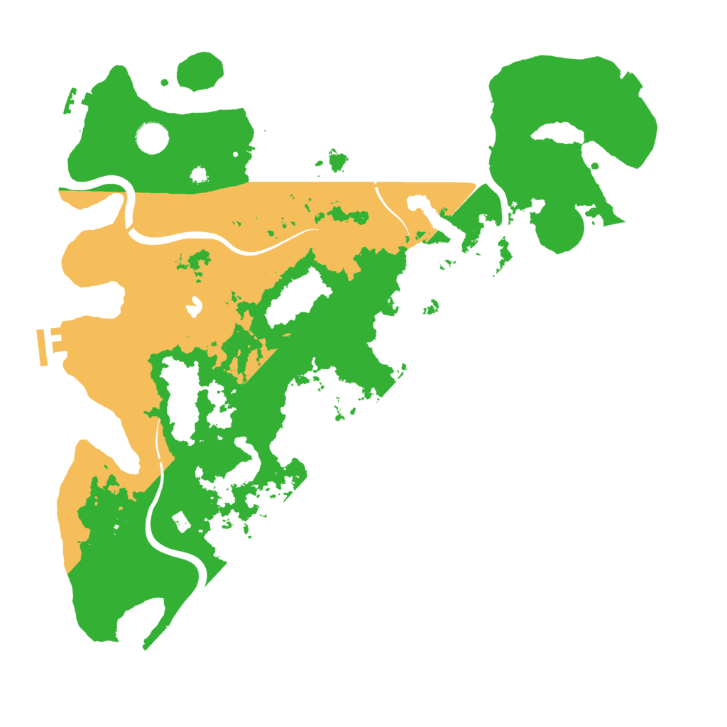 Biome Rust Map: Procedural Map, Size: 4000, Seed: 1414309922