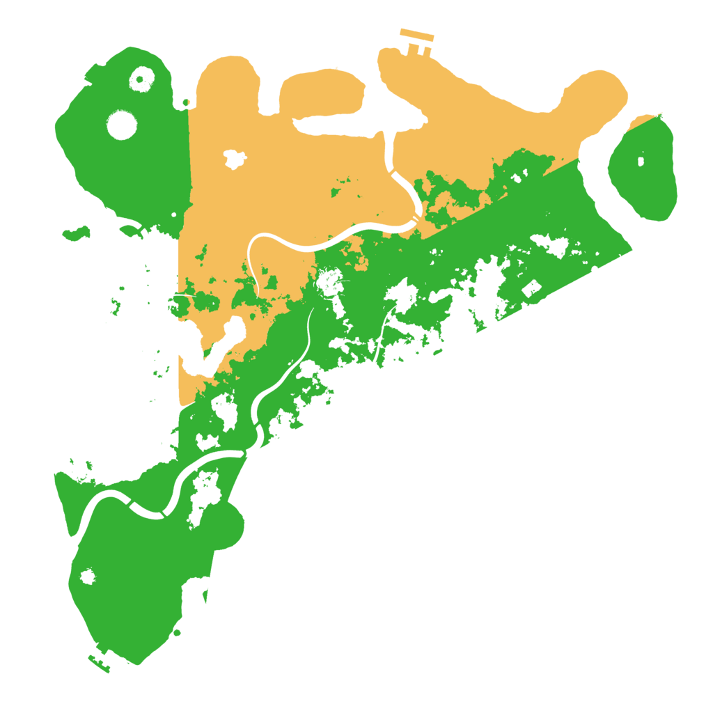Biome Rust Map: Procedural Map, Size: 4250, Seed: 1360260718