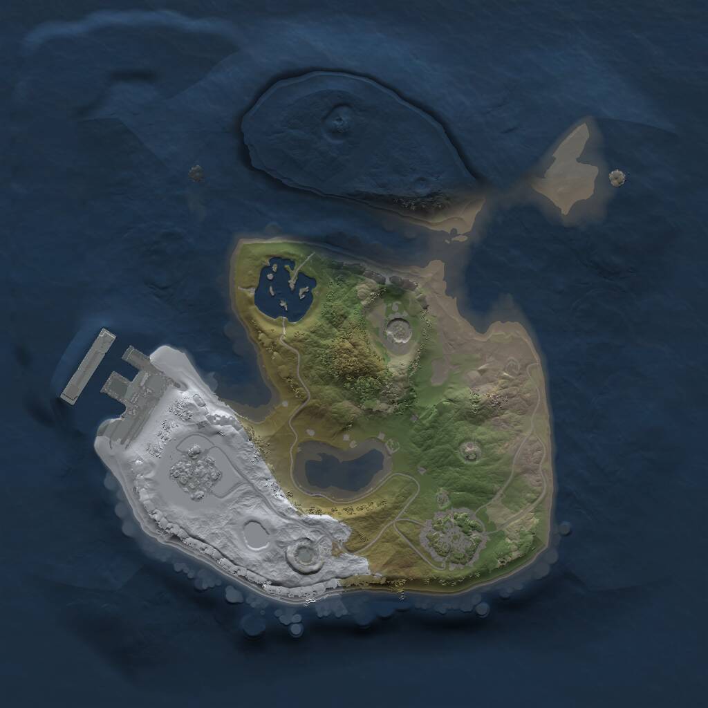 Procedural Map :: Rust Map :: Just-Wiped