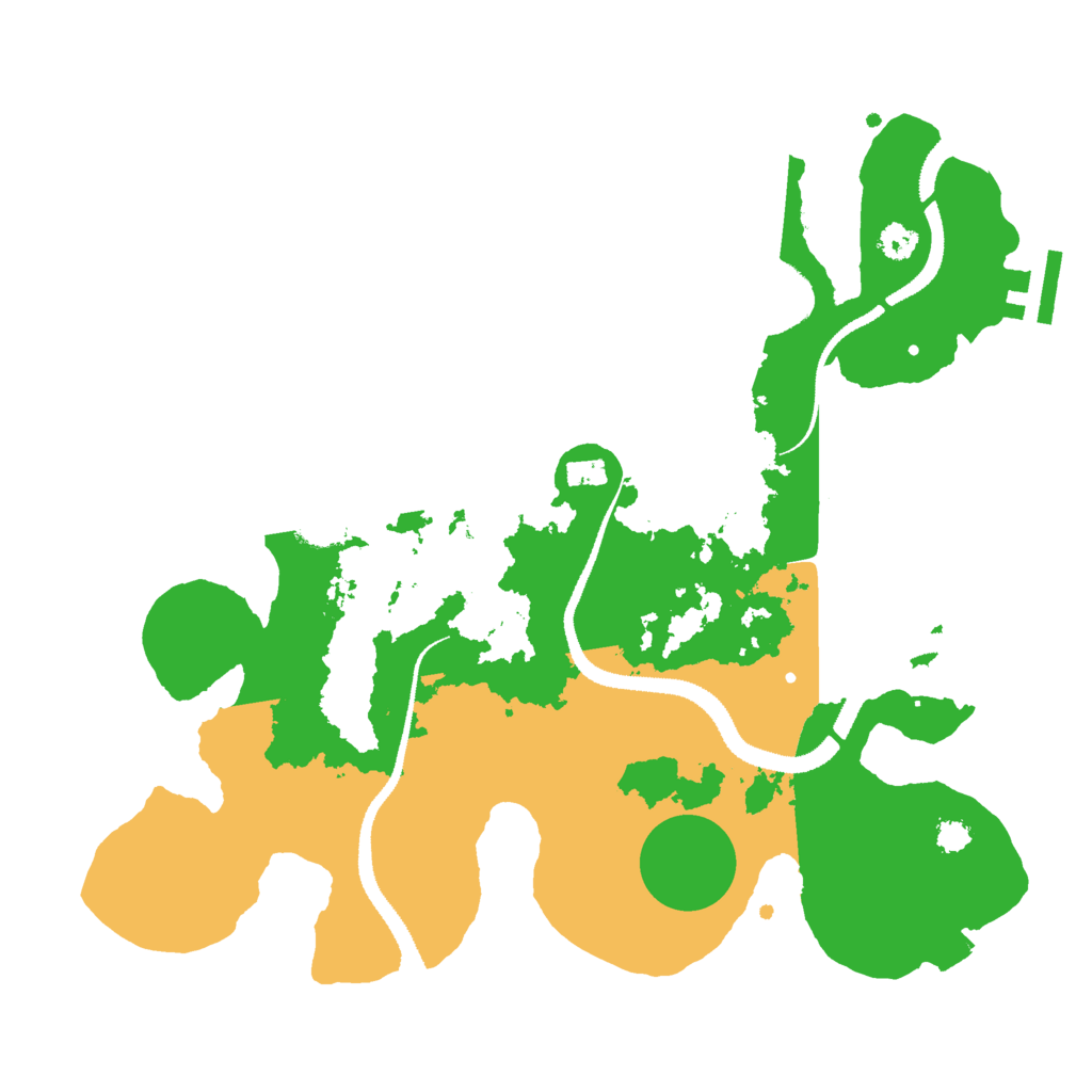 Biome Rust Map: Procedural Map, Size: 3000, Seed: 678675