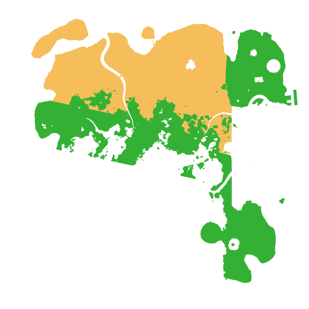 Biome Rust Map: Procedural Map, Size: 4000, Seed: 787207507