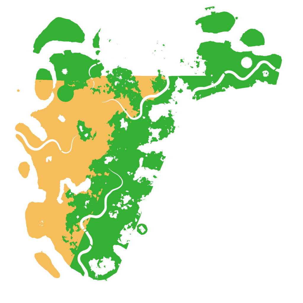Biome Rust Map: Procedural Map, Size: 4800, Seed: 1967358460