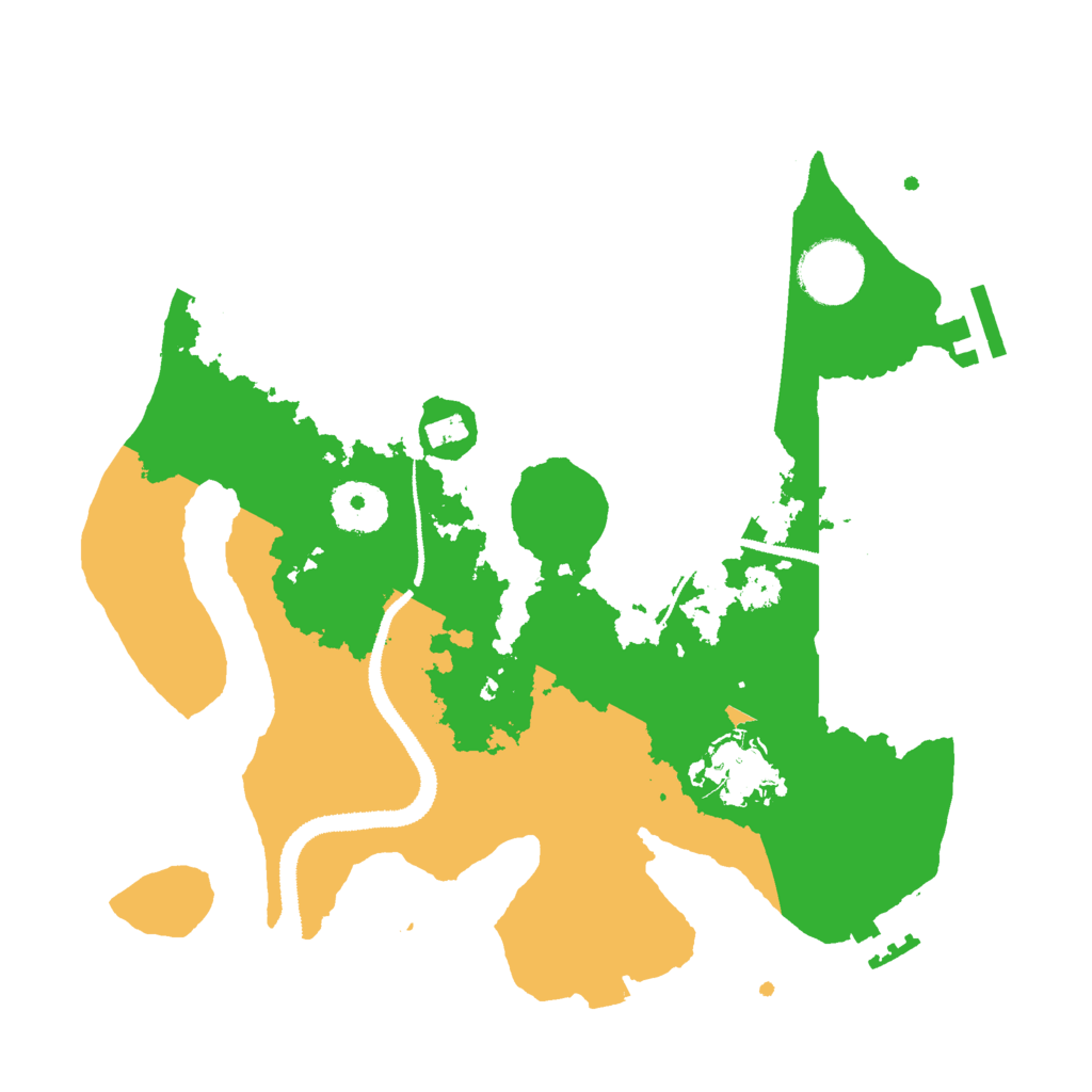 Biome Rust Map: Procedural Map, Size: 3000, Seed: 2131773786