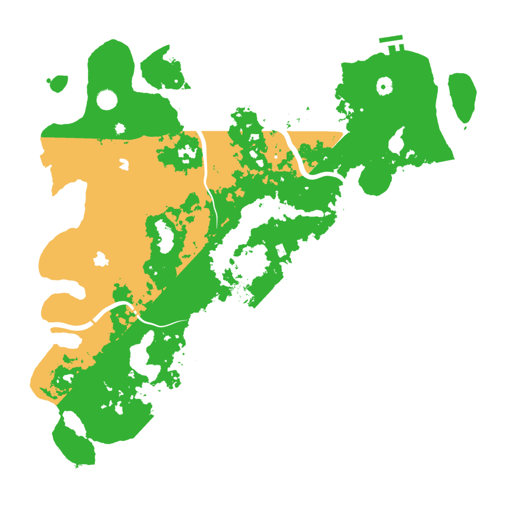Biome Rust Map: Procedural Map, Size: 4500, Seed: 1469668836
