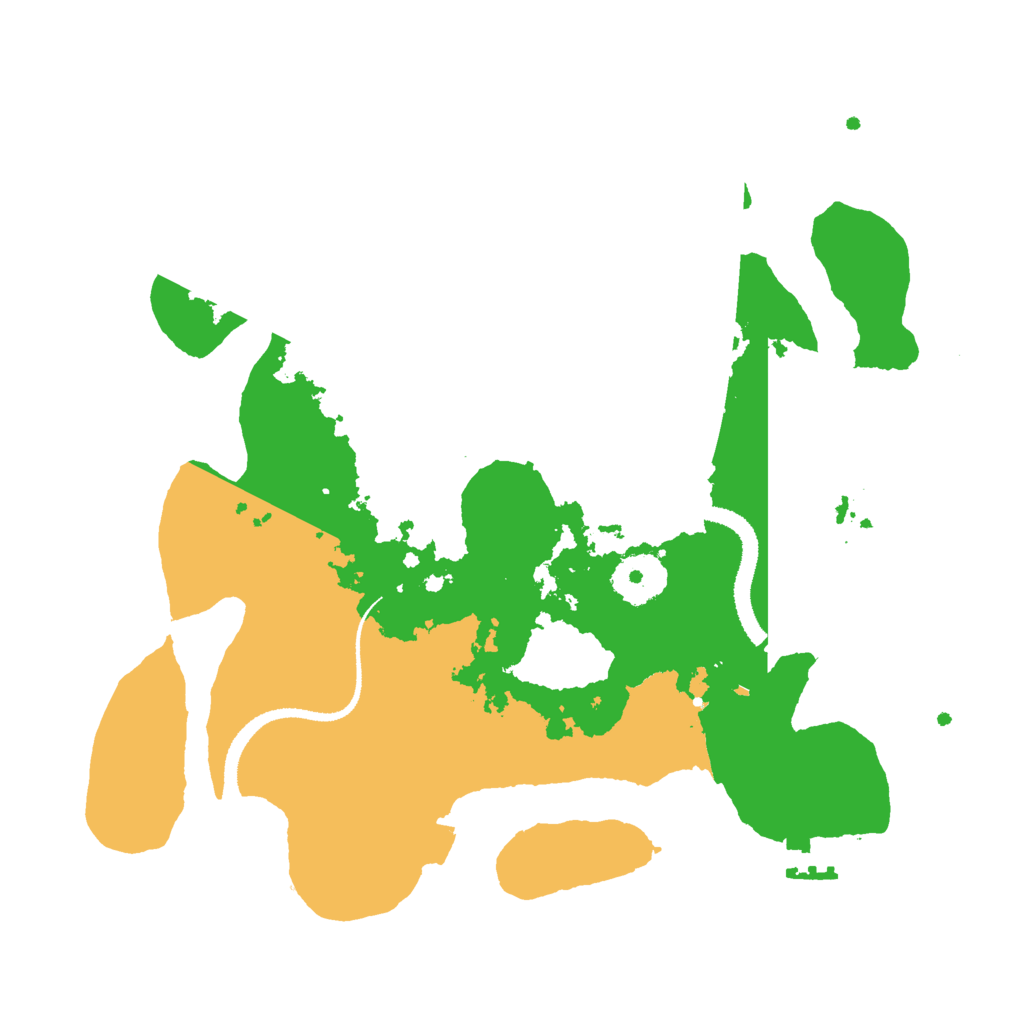 Biome Rust Map: Procedural Map, Size: 3000, Seed: 483217