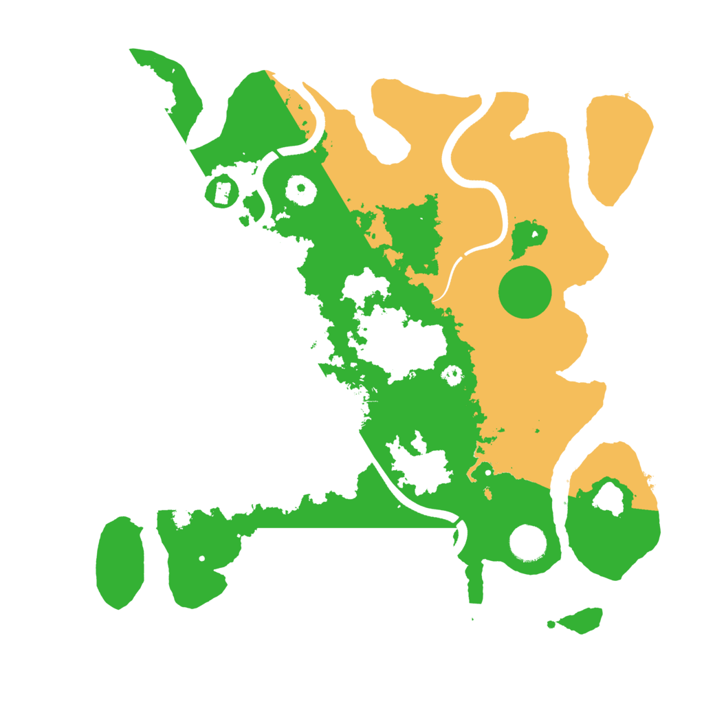 Biome Rust Map: Procedural Map, Size: 3500, Seed: 1489177082