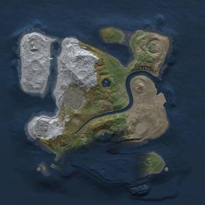 Thumbnail Rust Map: Procedural Map, Size: 2200, Seed: 698508734, 9 Monuments