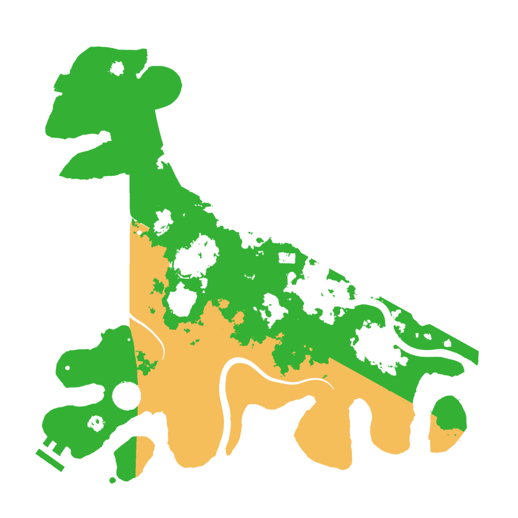 Biome Rust Map: Procedural Map, Size: 3300, Seed: 2016458486