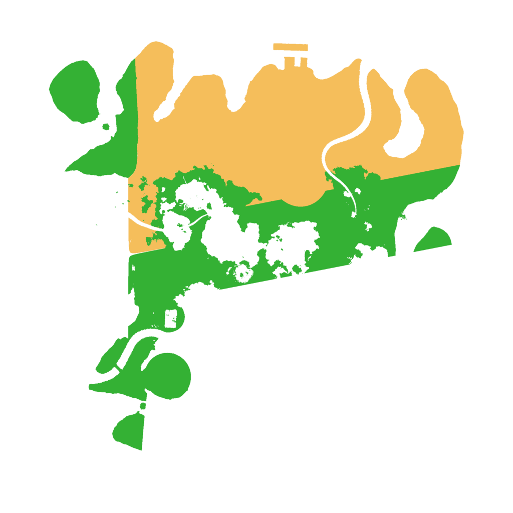 Biome Rust Map: Procedural Map, Size: 3000, Seed: 1877233475
