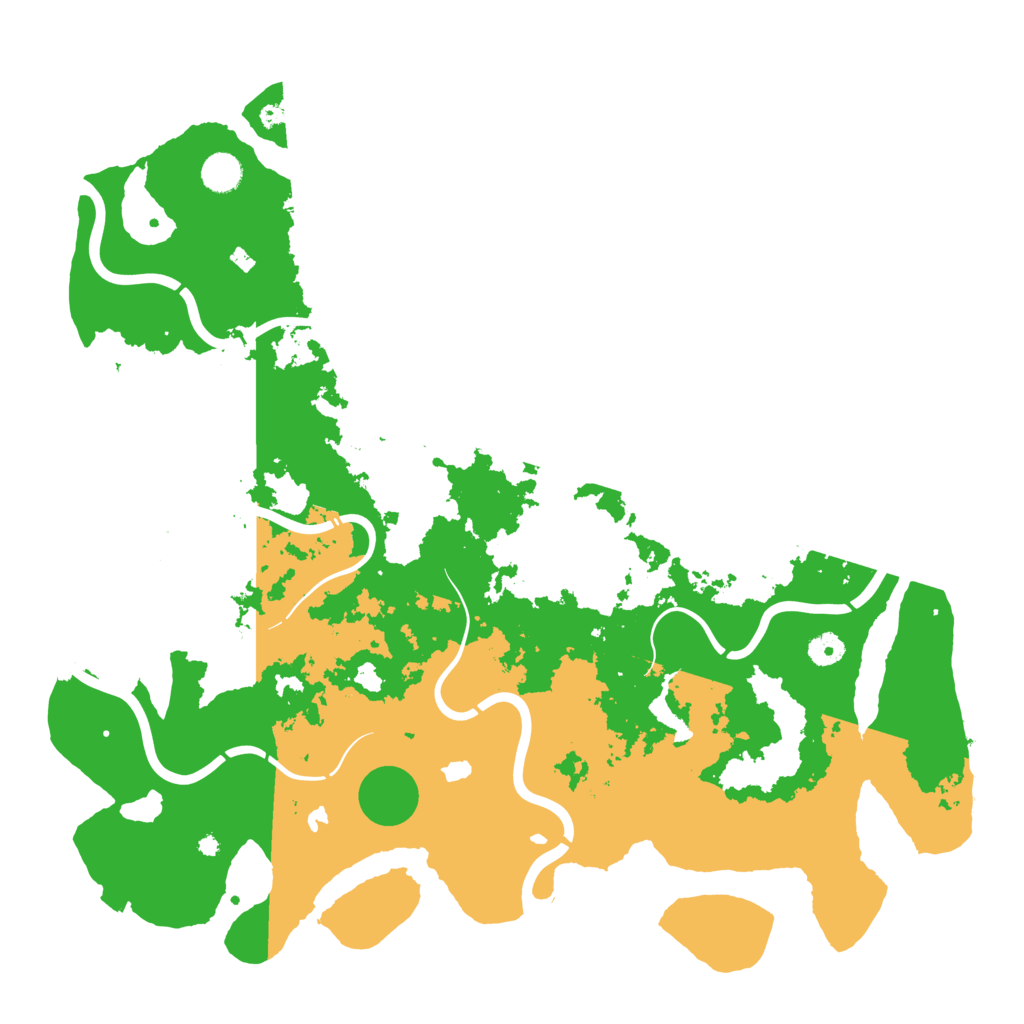 Biome Rust Map: Procedural Map, Size: 4500, Seed: 1122778575