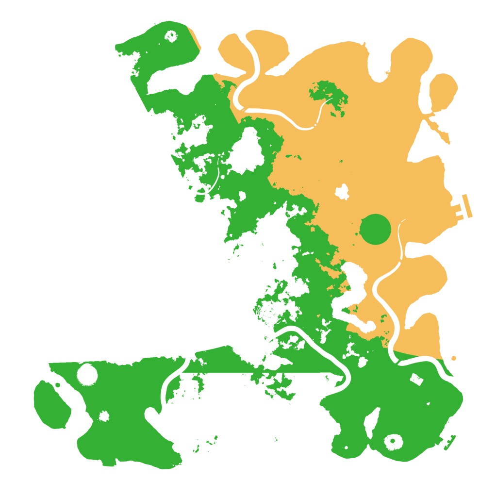 Biome Rust Map: Procedural Map, Size: 4250, Seed: 1652000045