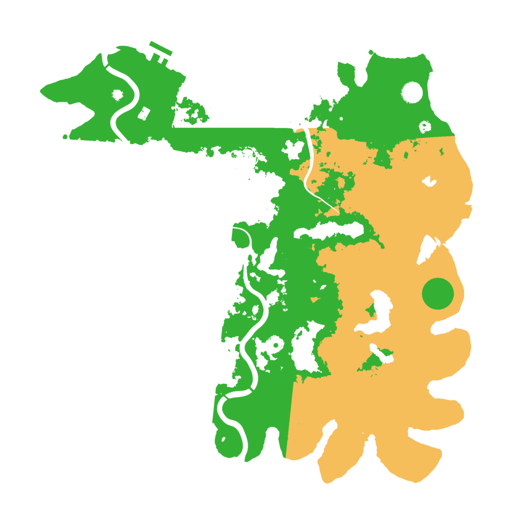 Biome Rust Map: Procedural Map, Size: 4250, Seed: 244873230