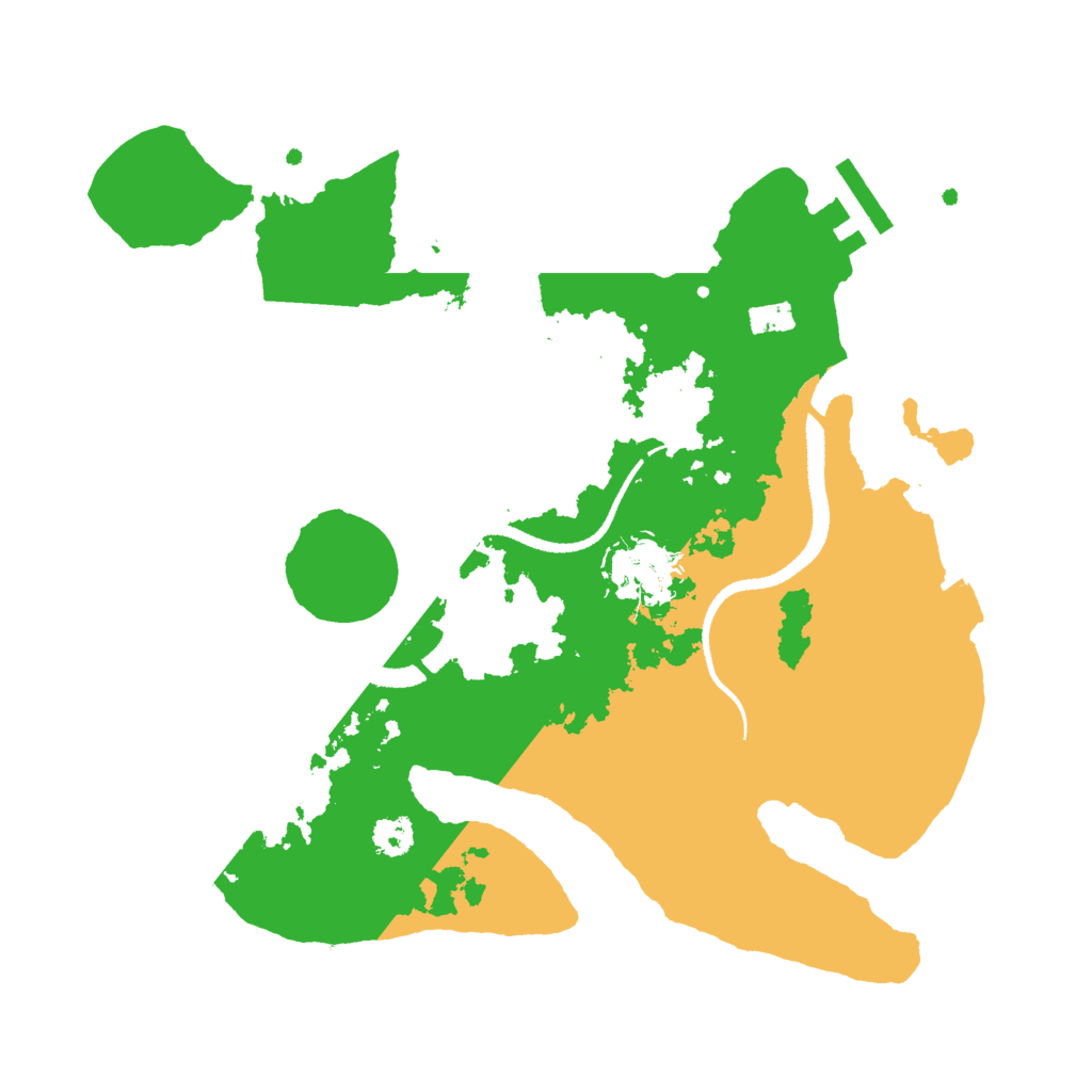 Biome Rust Map: Procedural Map, Size: 2700, Seed: 1784808082