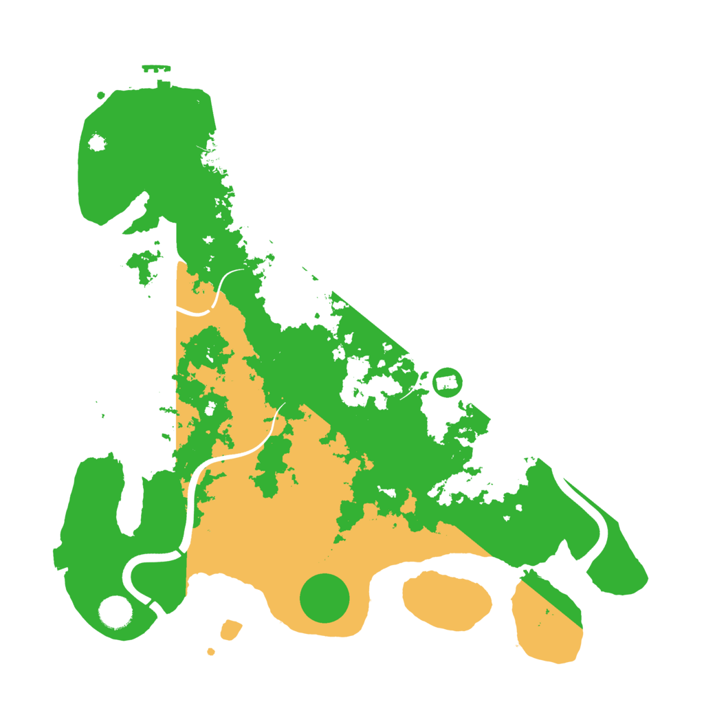 Biome Rust Map: Procedural Map, Size: 3750, Seed: 355301187