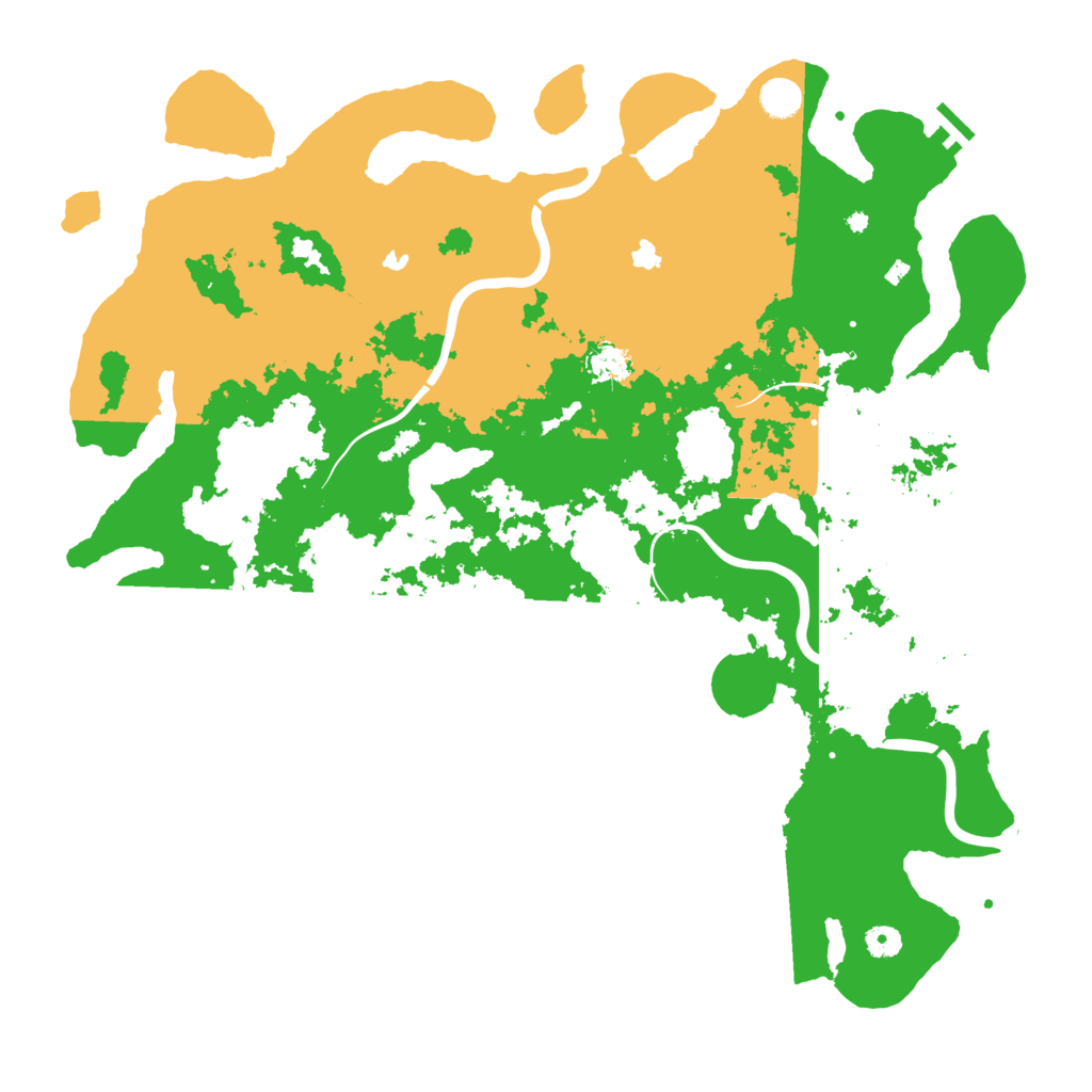 Biome Rust Map: Procedural Map, Size: 4750, Seed: 672683730