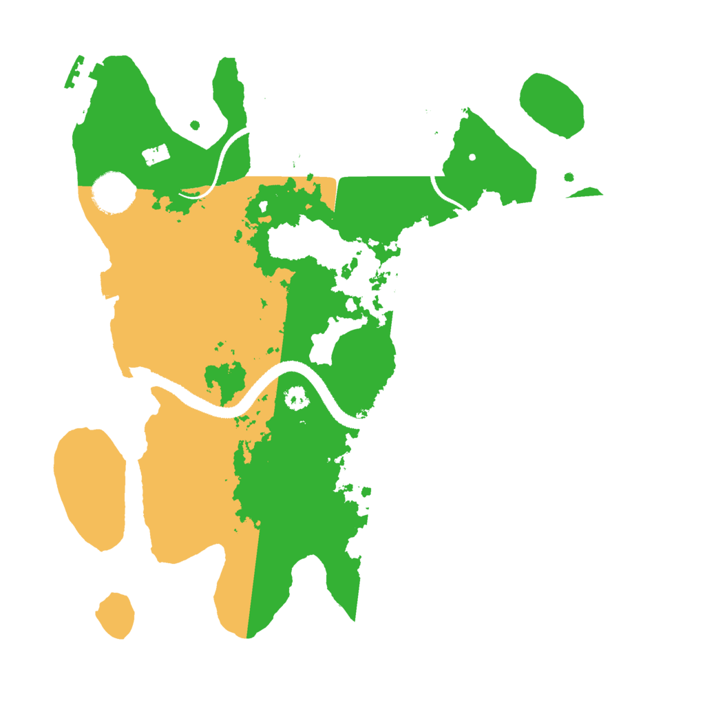 Biome Rust Map: Procedural Map, Size: 3000, Seed: 867620700