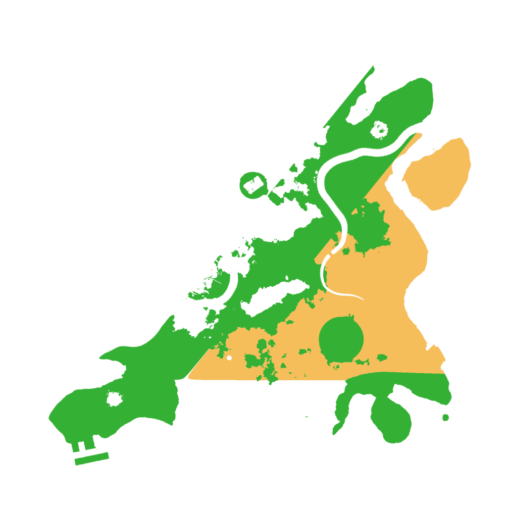 Biome Rust Map: Procedural Map, Size: 3000, Seed: 602916830