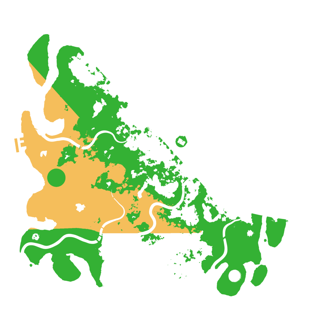 Biome Rust Map: Procedural Map, Size: 4500, Seed: 1015691397