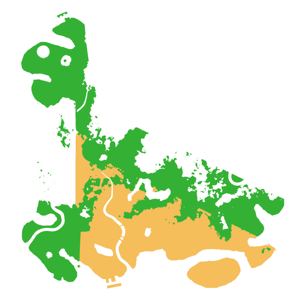 Biome Rust Map: Procedural Map, Size: 4250, Seed: 3214123