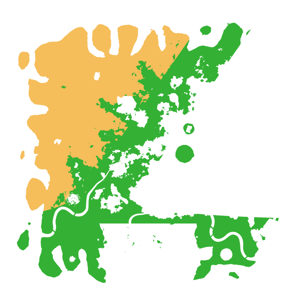 Biome Rust Map: Procedural Map, Size: 4500, Seed: 1703336850