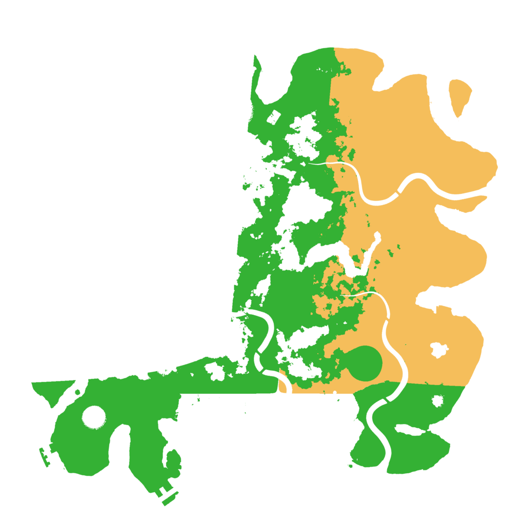Biome Rust Map: Procedural Map, Size: 4000, Seed: 680944218