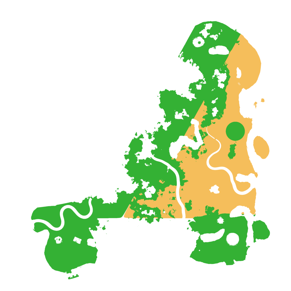 Biome Rust Map: Procedural Map, Size: 4050, Seed: 1717474401