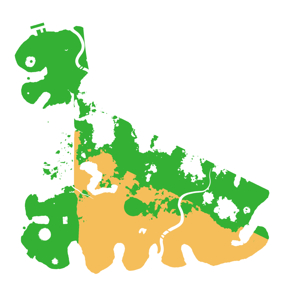 Biome Rust Map: Procedural Map, Size: 4250, Seed: 777412