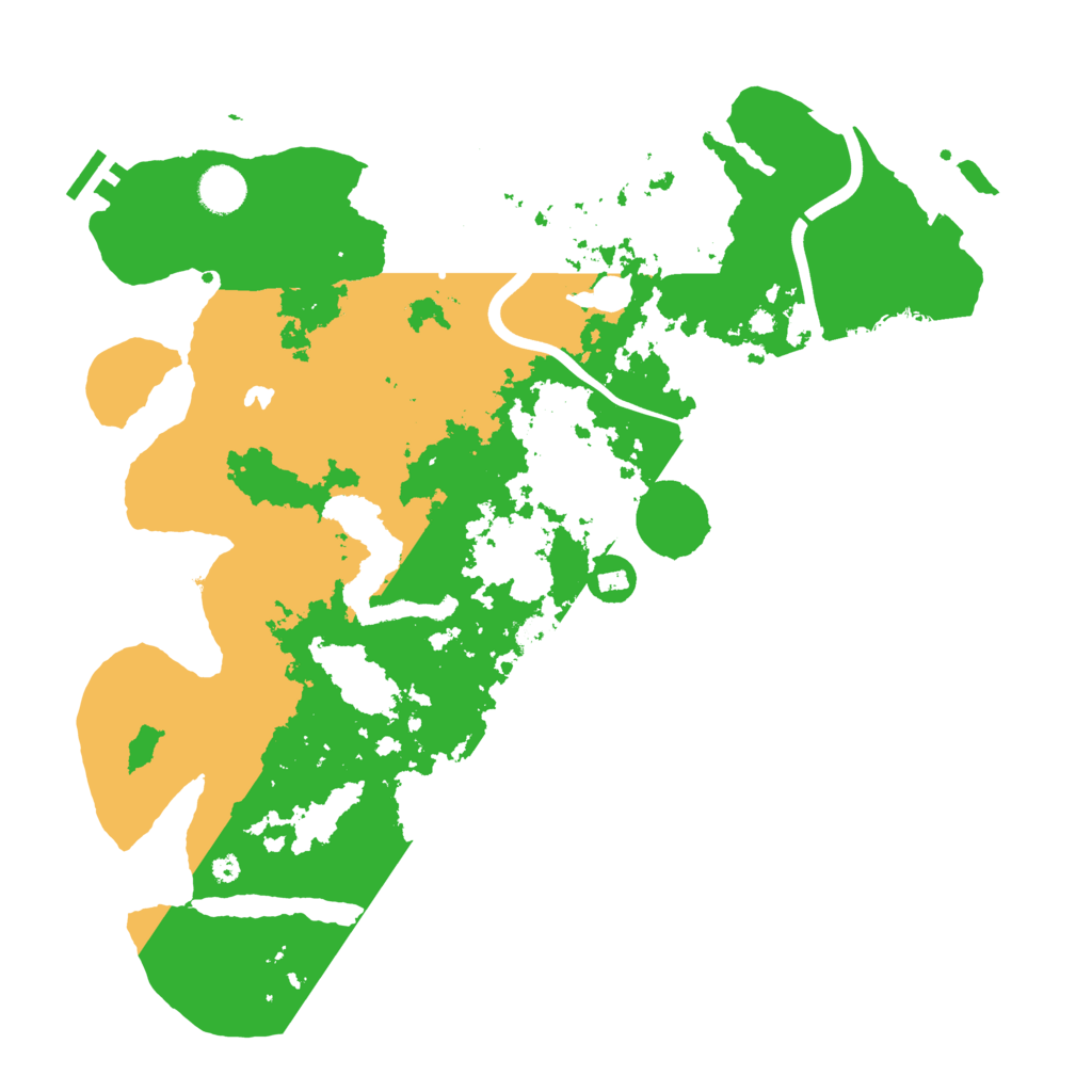 Biome Rust Map: Procedural Map, Size: 4000, Seed: 472803190
