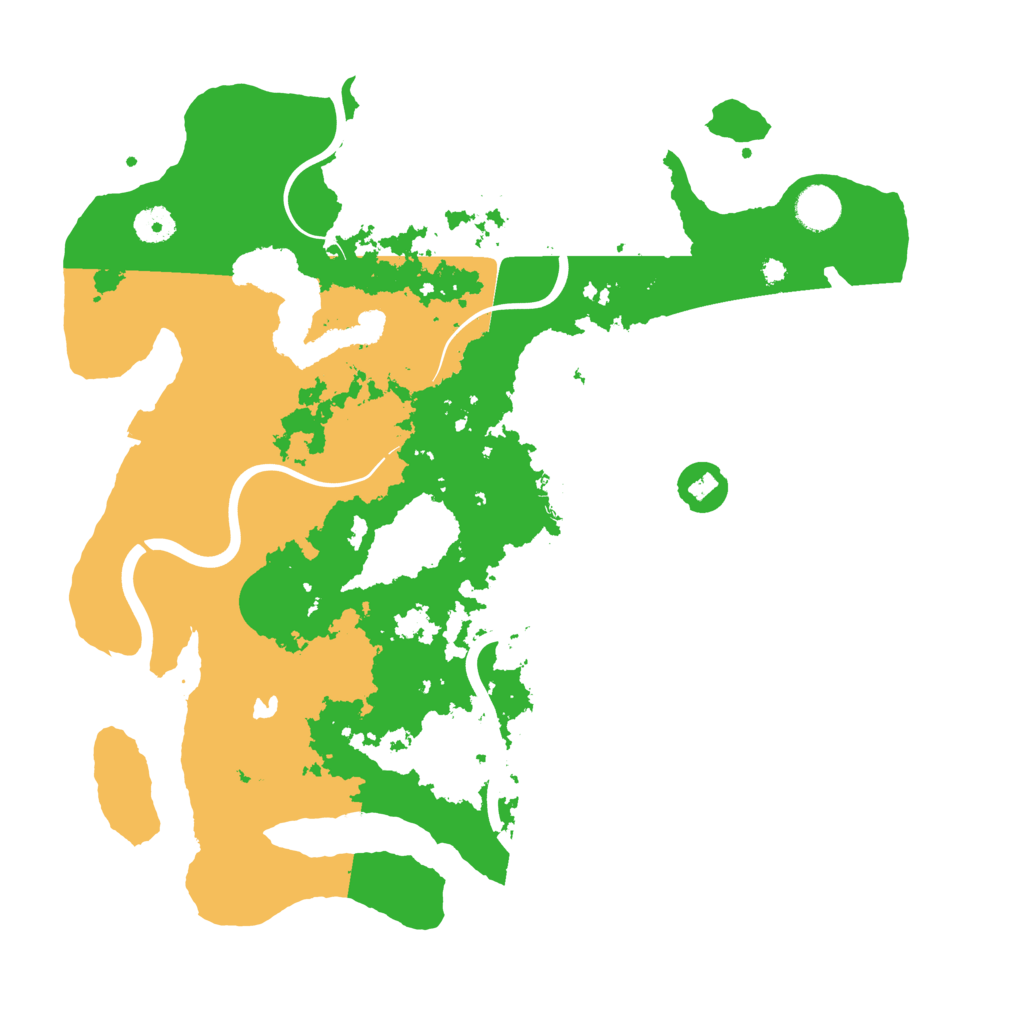 Biome Rust Map: Procedural Map, Size: 4000, Seed: 127331853